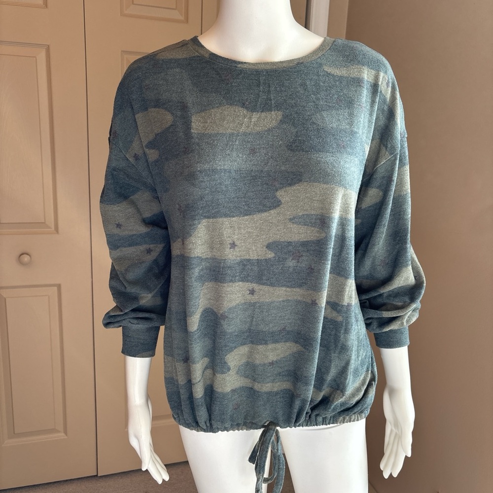 BRUSHED camo pullover